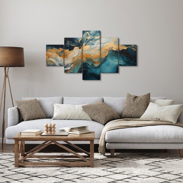 Obraz - Abstrakcja (125x70 cm)