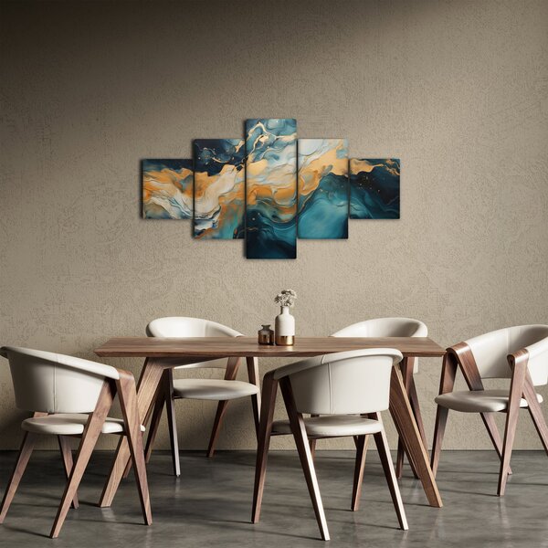 Obraz - Abstrakcja (125x70 cm)