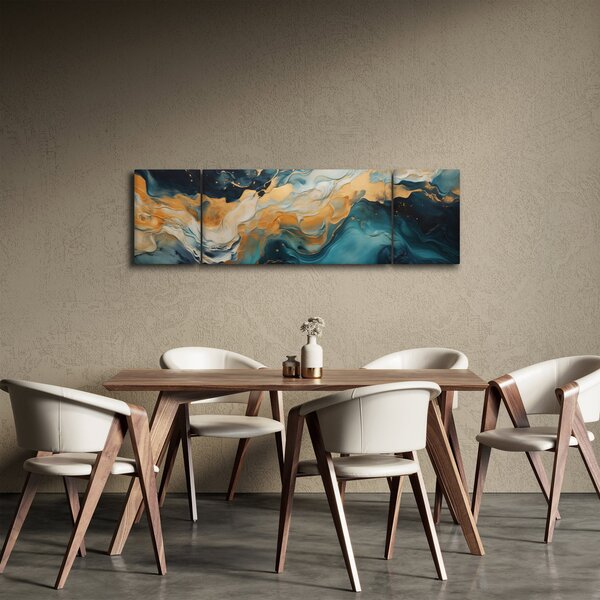 Obraz - Abstrakcja (170x50 cm)