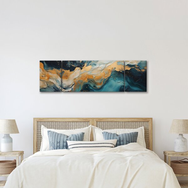 Obraz - Abstrakcja (170x50 cm)