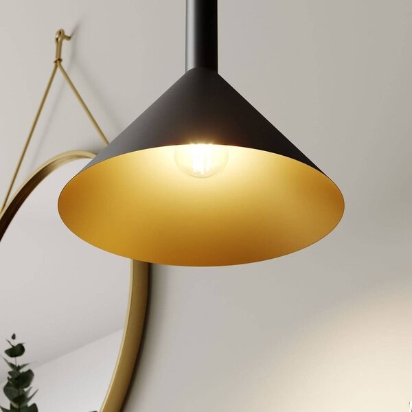 Arcchio - Tadej Lampa Wisząca Ø30 Black/Gold