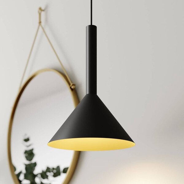 Arcchio - Tadej Lampa Wisząca Ø30 Black/Gold