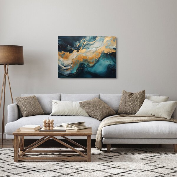 Obraz na szkle - Abstrakcja (70x50 cm)