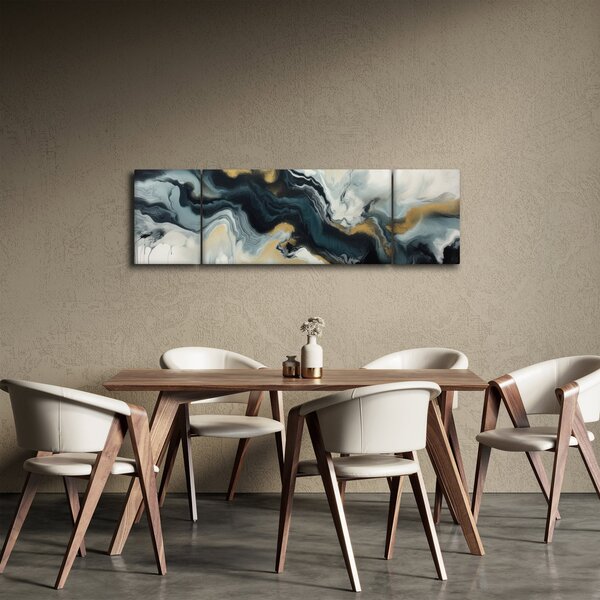 Obraz - Rysunek marmurkowy (170x50 cm)