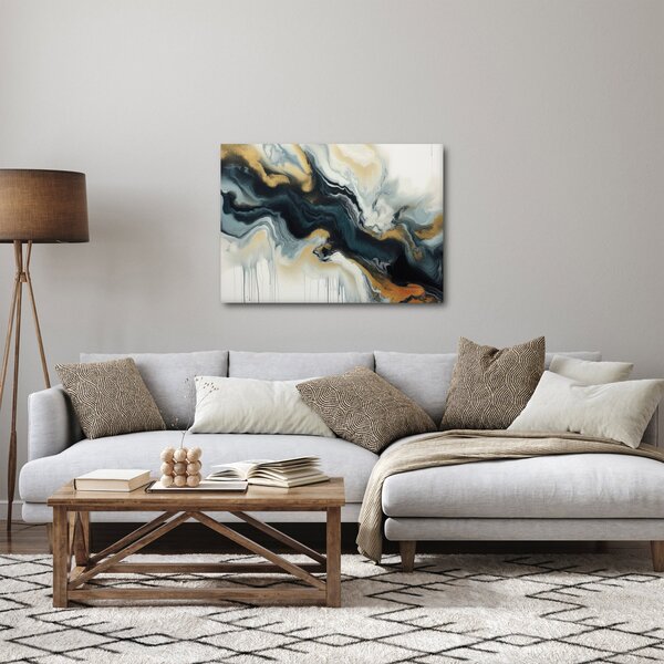 Obraz - Rysunek marmurkowy (70x50 cm)