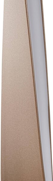 Lampa stojąca LED Jaren Lindby, brązowy / rdzawy, salon / jadalnia, metal, nowoczesny
