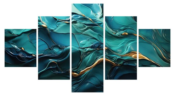 Obraz - Tekstury abstrakcyjne (125x70 cm)