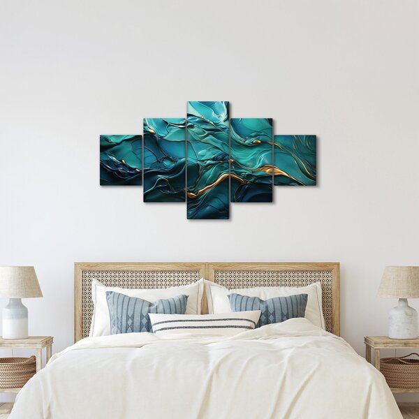 Obraz - Tekstury abstrakcyjne (125x70 cm)