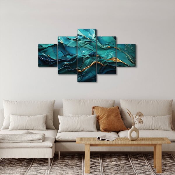 Obraz - Tekstury abstrakcyjne (125x70 cm)
