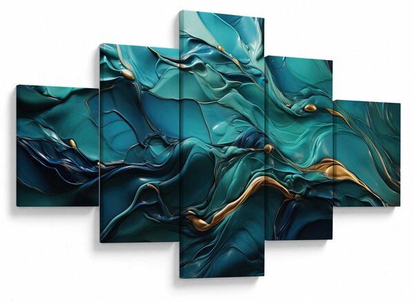 Obraz - Tekstury abstrakcyjne (125x70 cm)