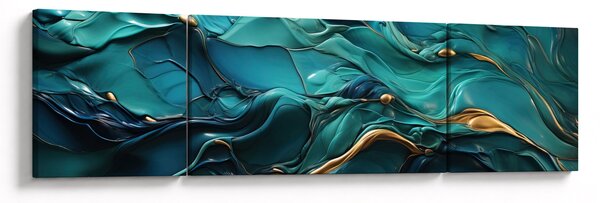 Obraz - Tekstury abstrakcyjne (170x50 cm)