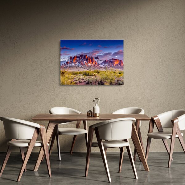 Obraz na szkle - Góry w Arizonie (70x50 cm)
