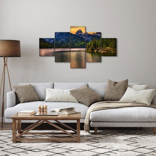 Obraz - Park Narodowy Grand Teton (125x70 cm)