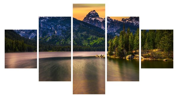 Obraz - Park Narodowy Grand Teton (125x70 cm)