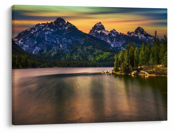 Obraz - Park Narodowy Grand Teton (70x50 cm)