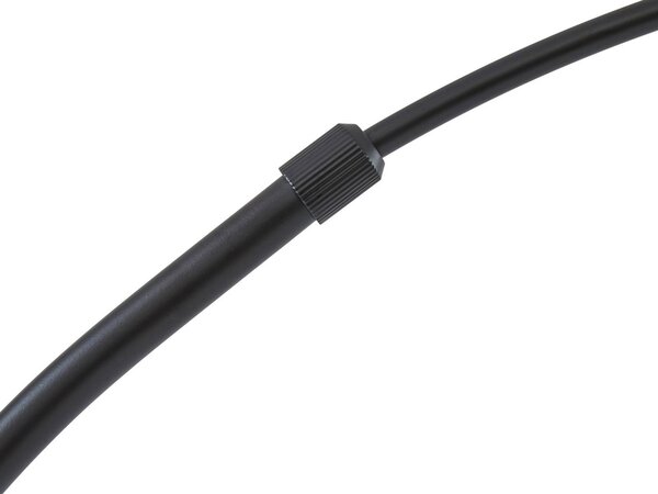 Lampa stojąca Tonka Lindby, czarny, salon / jadalnia, metal, nowoczesny