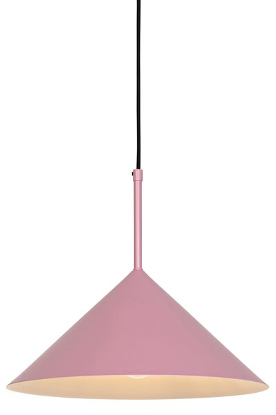 Designerska lampa wisząca różowa - Triangolo Oswietlenie wewnetrzne