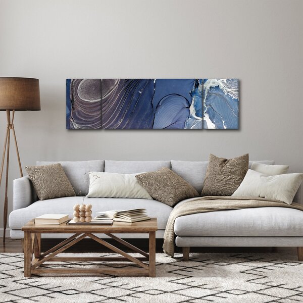 Obraz - Atrament marmurkowy (170x50 cm)