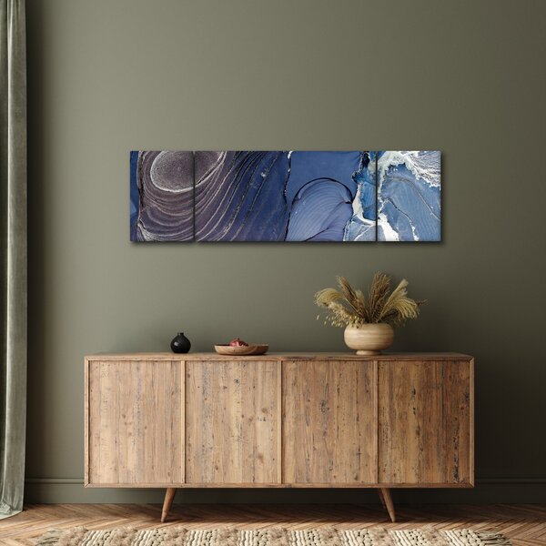 Obraz - Atrament marmurkowy (170x50 cm)