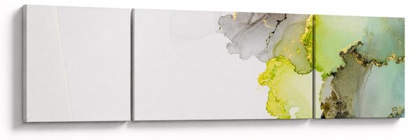 Obraz - Sztuka abstrakcyjna w tuszu (170x50 cm)