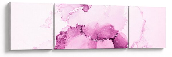 Obraz - Różowy wystrój (170x50 cm)