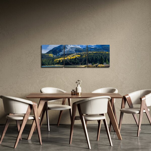 Obraz - Lost Lake, Oregon (z zegarem) (90x30 cm)