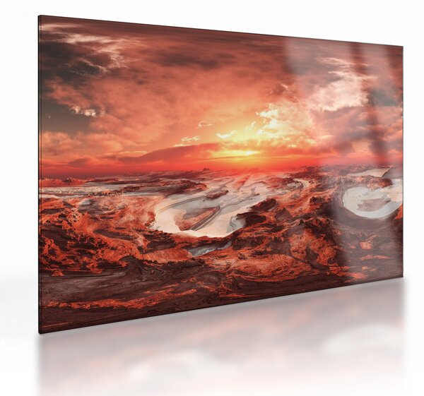 Obraz na szkle - Mars (70x50 cm)