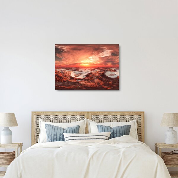 Obraz na szkle - Mars (70x50 cm)