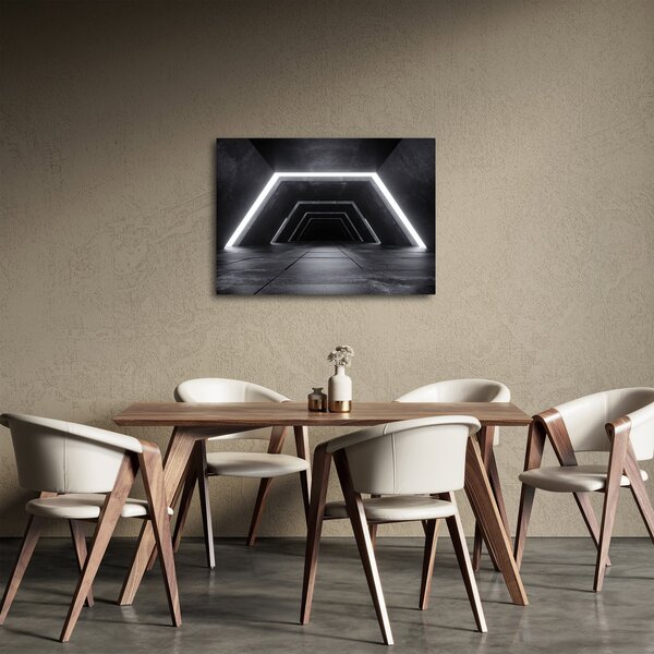 Obraz - Futurystyczny tunel (70x50 cm)