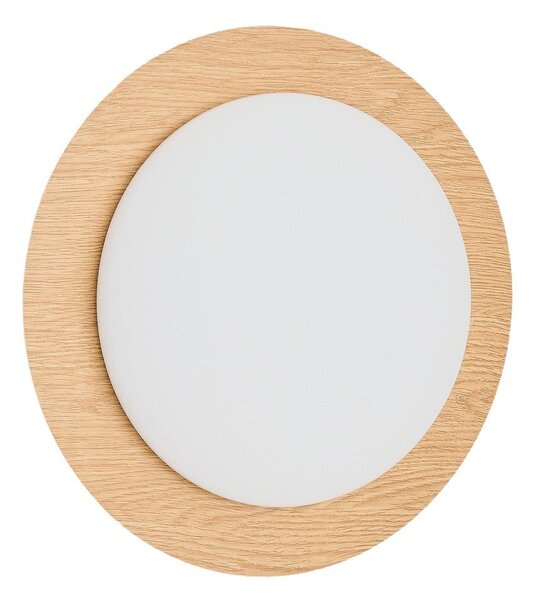 Metalowy kinkiet LED w naturalnym kolorze ø 40 cm Novae – Kave Home