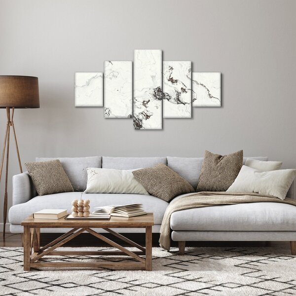 Obraz - Biały marmur (125x70 cm)