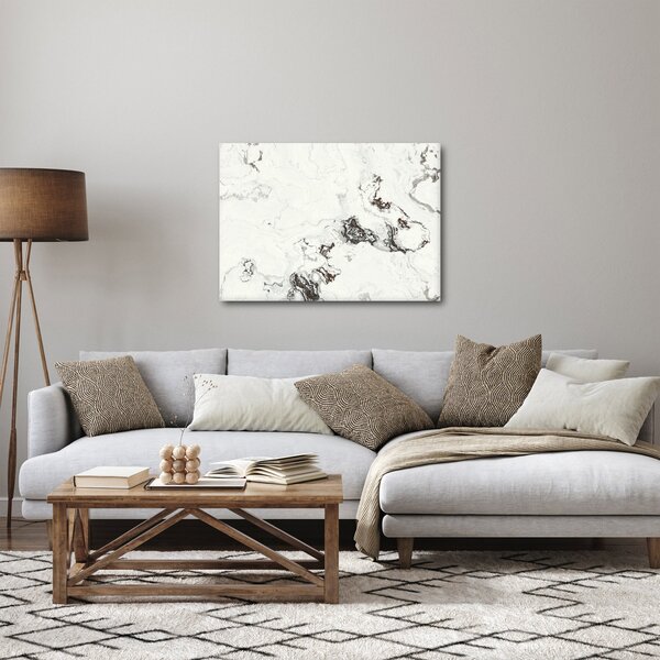 Obraz - Biały marmur (70x50 cm)