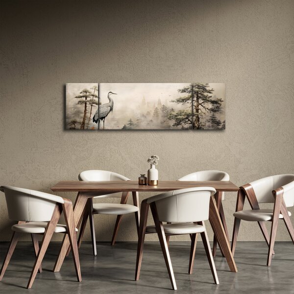 Obraz - Krajobraz z kreskówki (170x50 cm)