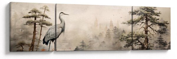 Obraz - Krajobraz z kreskówki (170x50 cm)