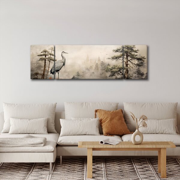 Obraz - Krajobraz z kreskówki (170x50 cm)