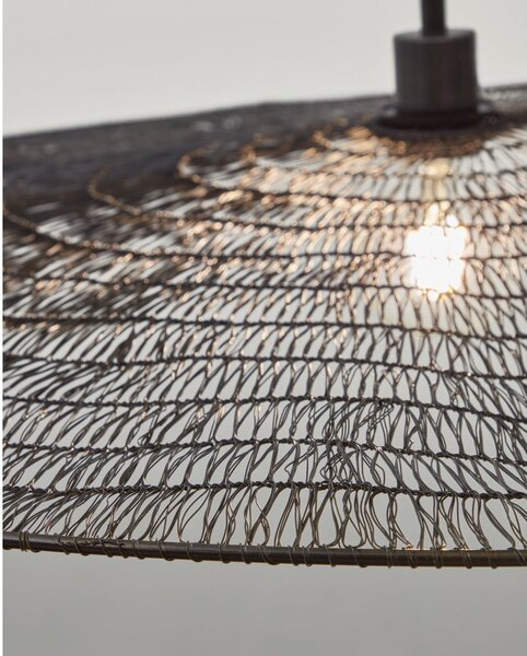 Czarna lampa wisząca ø 100 cm Makai – Kave Home