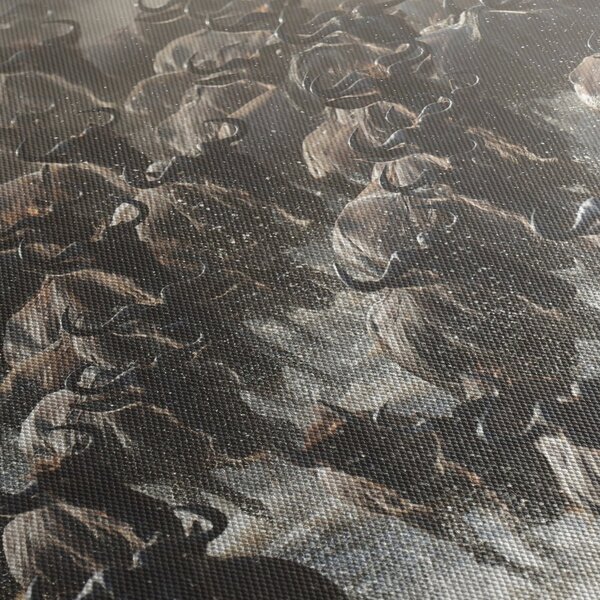 Obraz - Stado antylop gnu (125x70 cm)