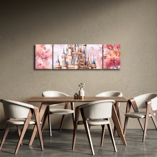 Obraz - Bajkowy zamek (170x50 cm)
