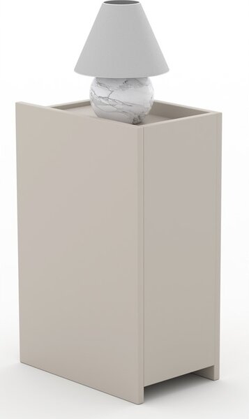 Stolik nocny "NARROW" kaszmir, wąski 25cm