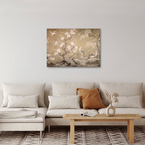 Obraz - Japoński krajobraz z kreskówki (70x50 cm)