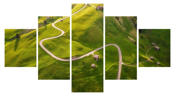 Obraz - Plateau Meadow (125x70 cm)