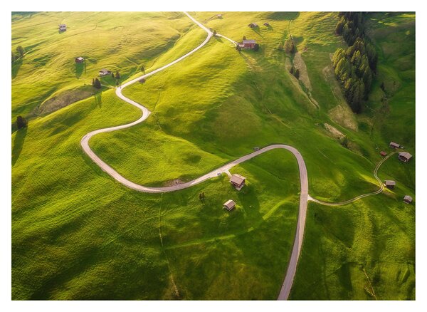 Obraz - Plateau Meadow (70x50 cm)