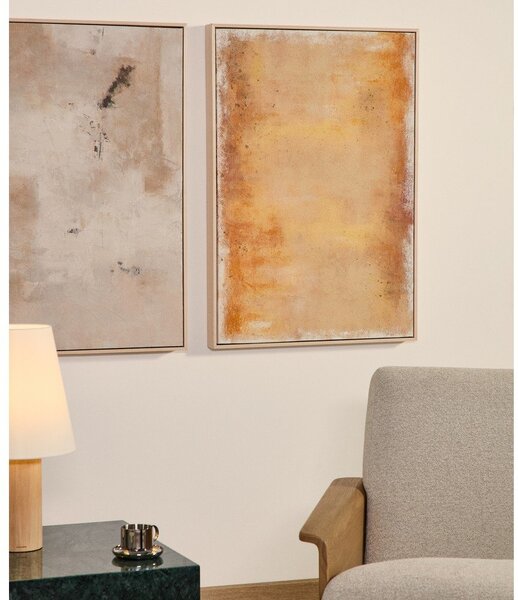 Ręcznie malowany obraz z ramą w zestawie/na płótnie 60x90 cm Selnar – Kave Home