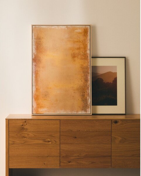 Ręcznie malowany obraz z ramą w zestawie/na płótnie 60x90 cm Selnar – Kave Home