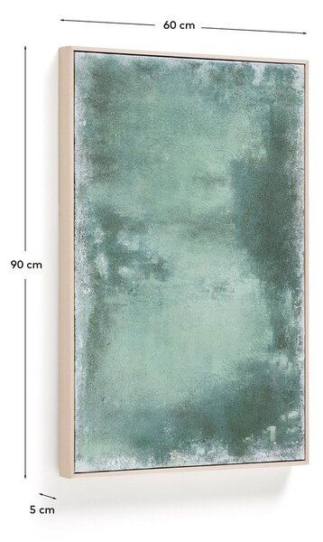 Ręcznie malowany obraz z ramą w zestawie/na płótnie 60x90 cm Selnar – Kave Home