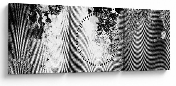 Obraz - Wylęg (z zegarem) (90x30 cm)