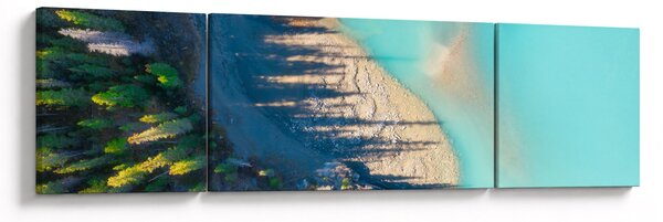 Obraz - Widok na jezioro (170x50 cm)