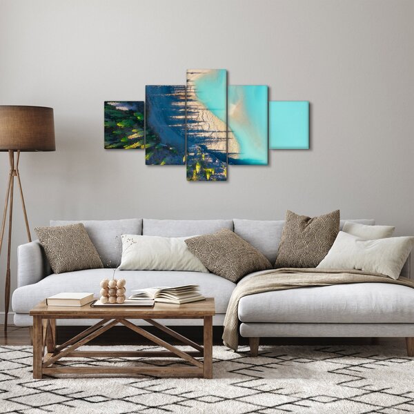 Obraz - Widok na jezioro (125x70 cm)