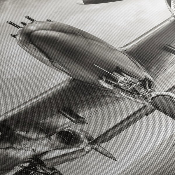 Obraz - Warbird (125x70 cm)