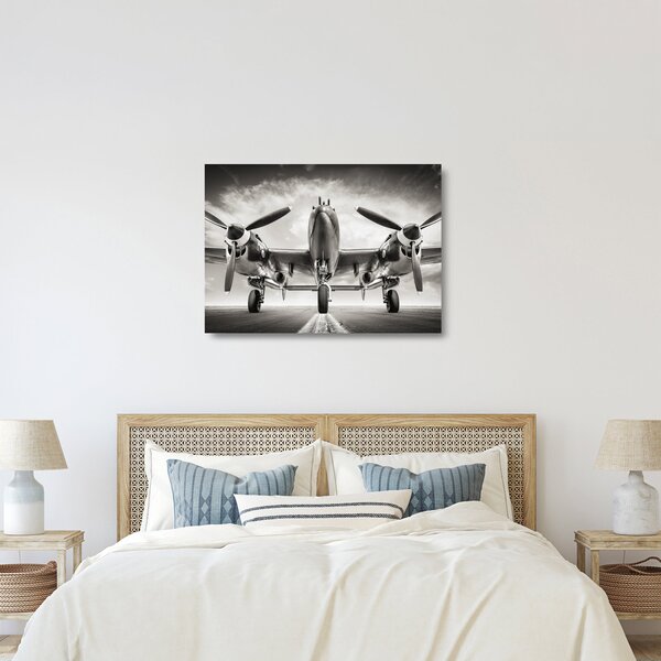Obraz na szkle - Warbird (70x50 cm)